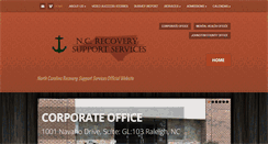 Desktop Screenshot of northcarolinarecovery.com